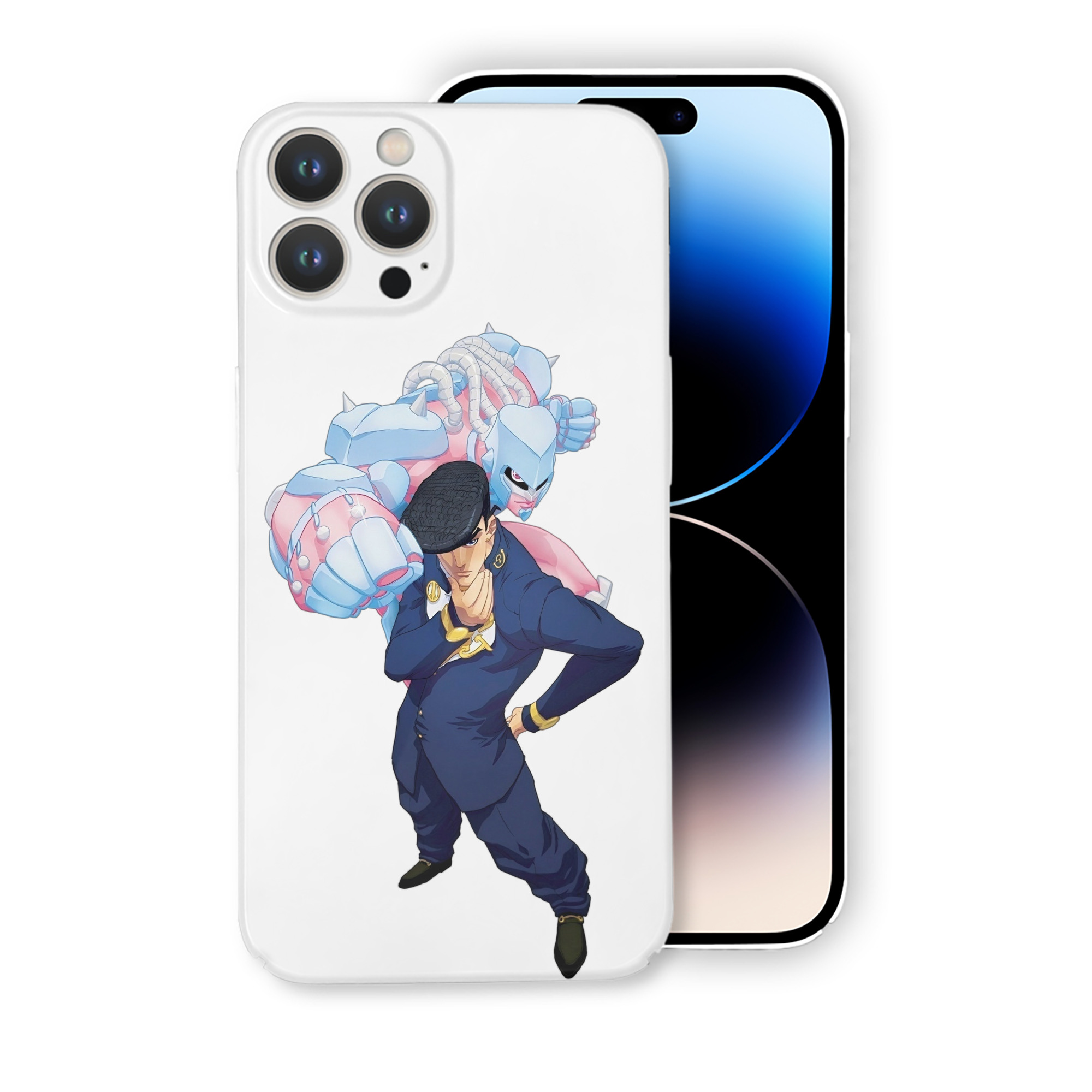 （画像用） ジョジョの奇妙な冒険 ひがしかた じょうすけ JoJo's Bizarre Adventure Higashikata Josuke 【iPhone 14シリーズ対応】ハードケース
